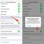 iPhone Face ID không nhận khi đeo kính