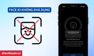 iPhone Face ID không quét được