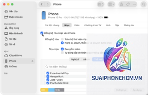 iPhone Finder không đồng bộ