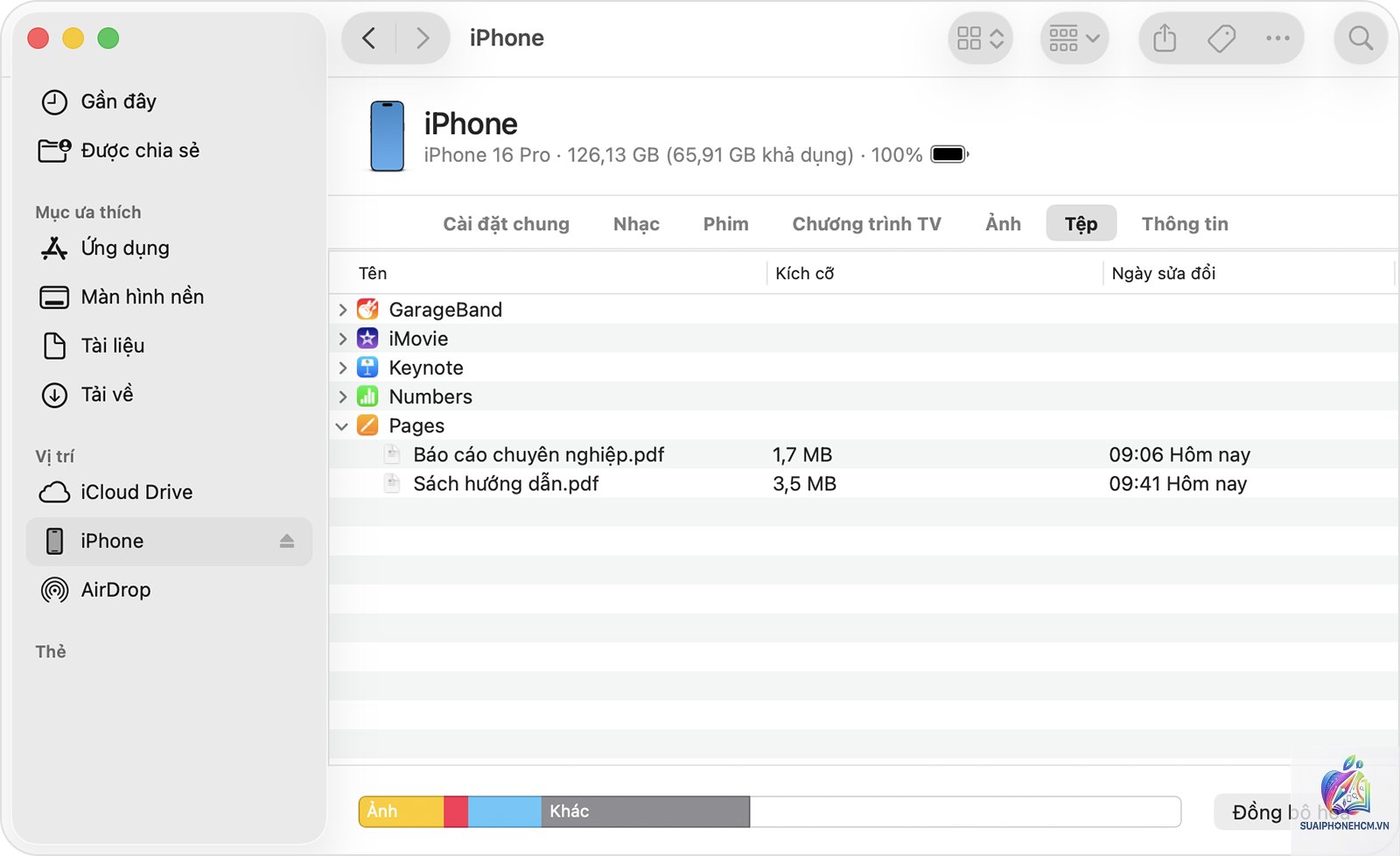 iPhone Finder không nhận thiết bị - Hình 5