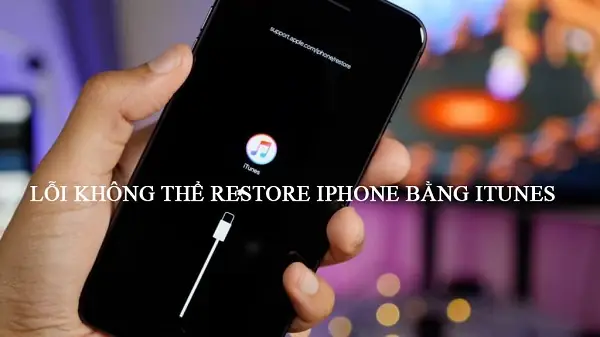 iPhone Finder không restore được - Hình 1