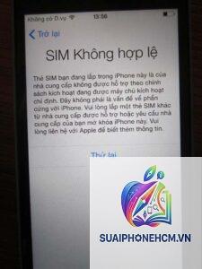 iPhone SIM bị khóa