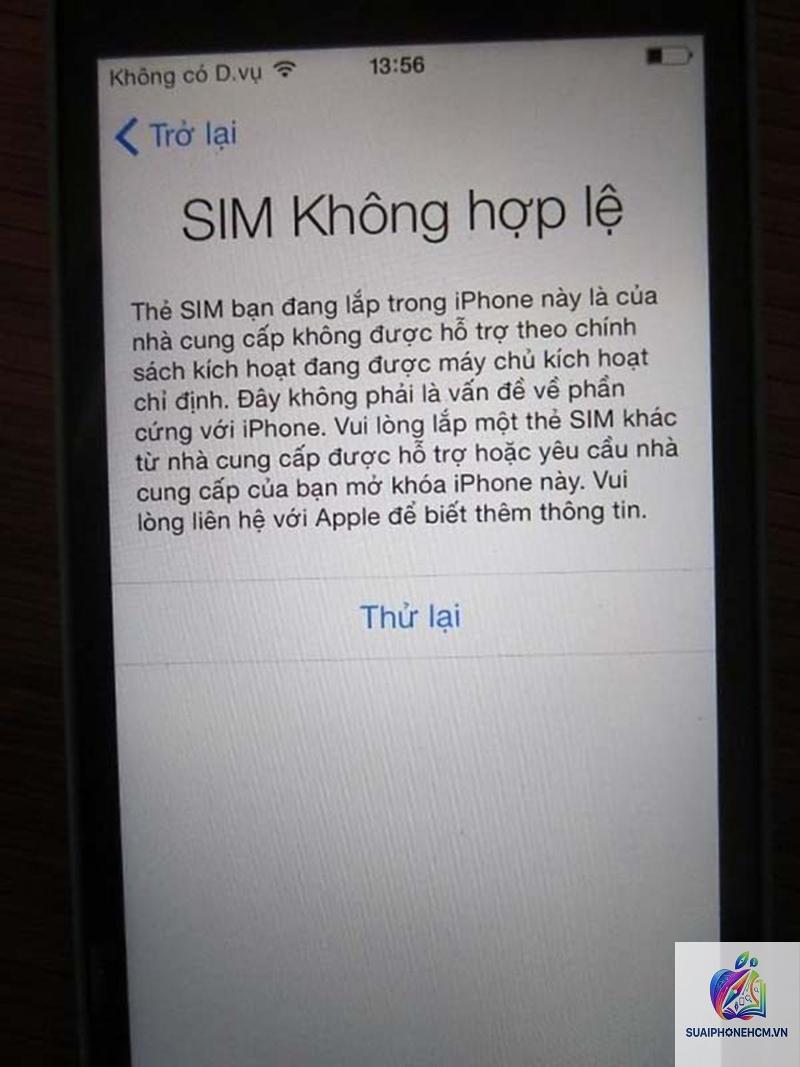 iPhone SIM bị khóa - Hình 1