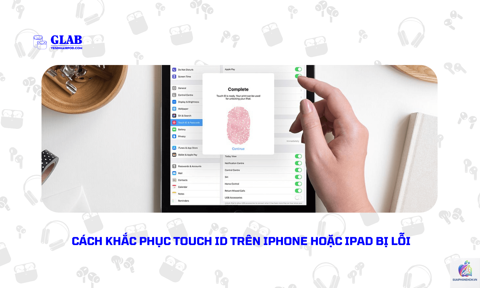 iPhone Touch ID không dùng được App Store - Hình 2