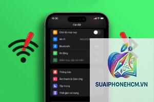iPhone WiFi Bluetooth lỗi