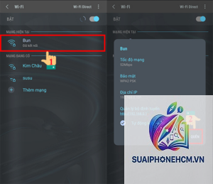 iPhone WiFi bị chấm than