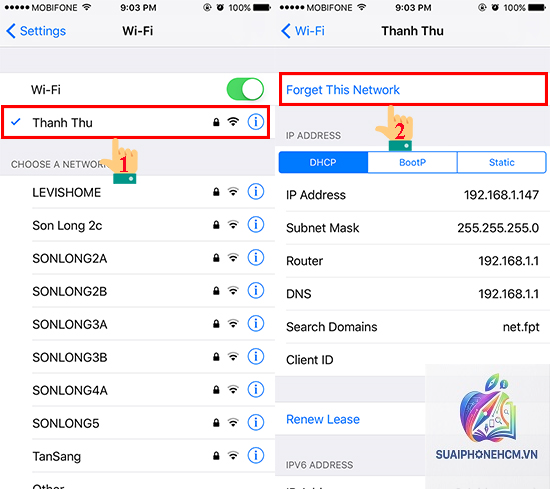 iPhone WiFi bị chấm than - Hình 4