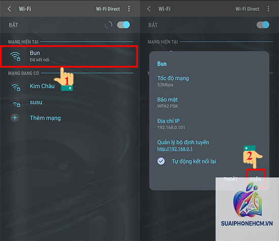 iPhone WiFi bị chấm than - Hình 1
