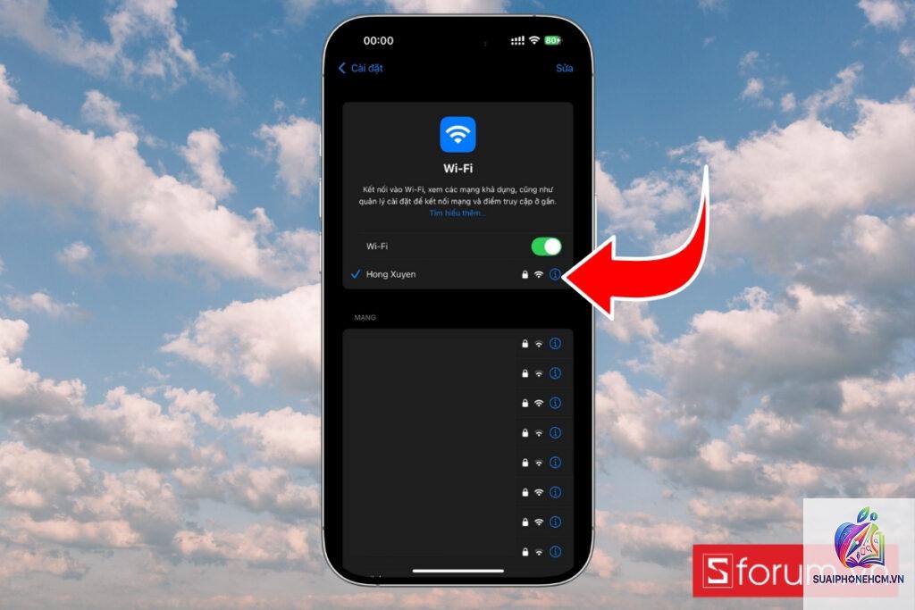iPhone WiFi kết nối chậm