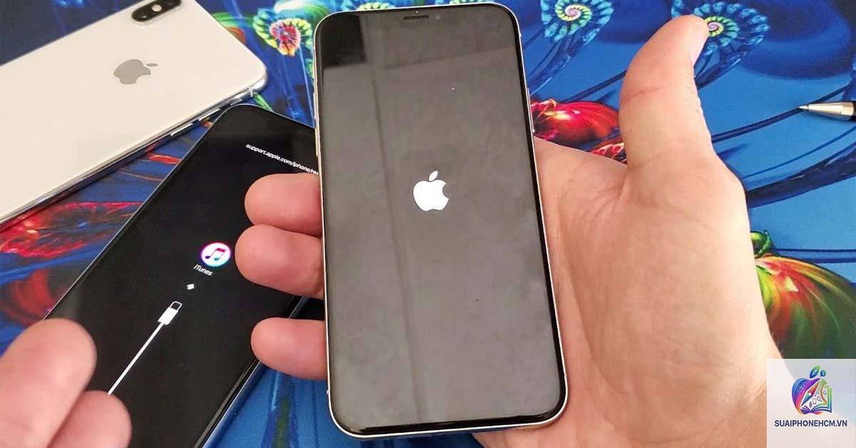 iPhone X bị treo logo Apple - Hình 2