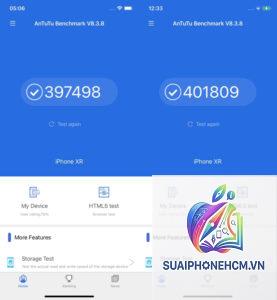 iPhone XR hiệu năng hiện tại