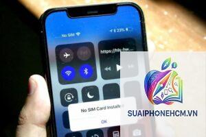 iPhone báo không có SIM