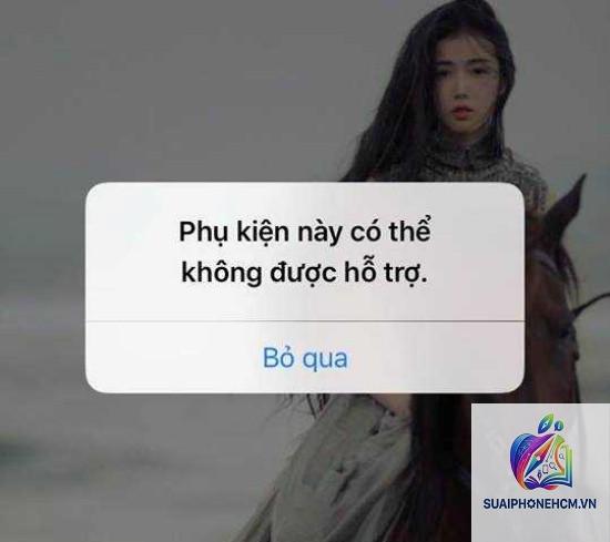 iPhone báo phụ kiện không hỗ trợ - Hình 5