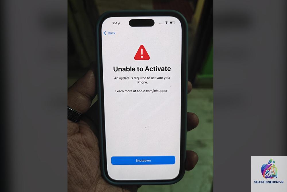 iPhone bị lỗi sau khi update iOS