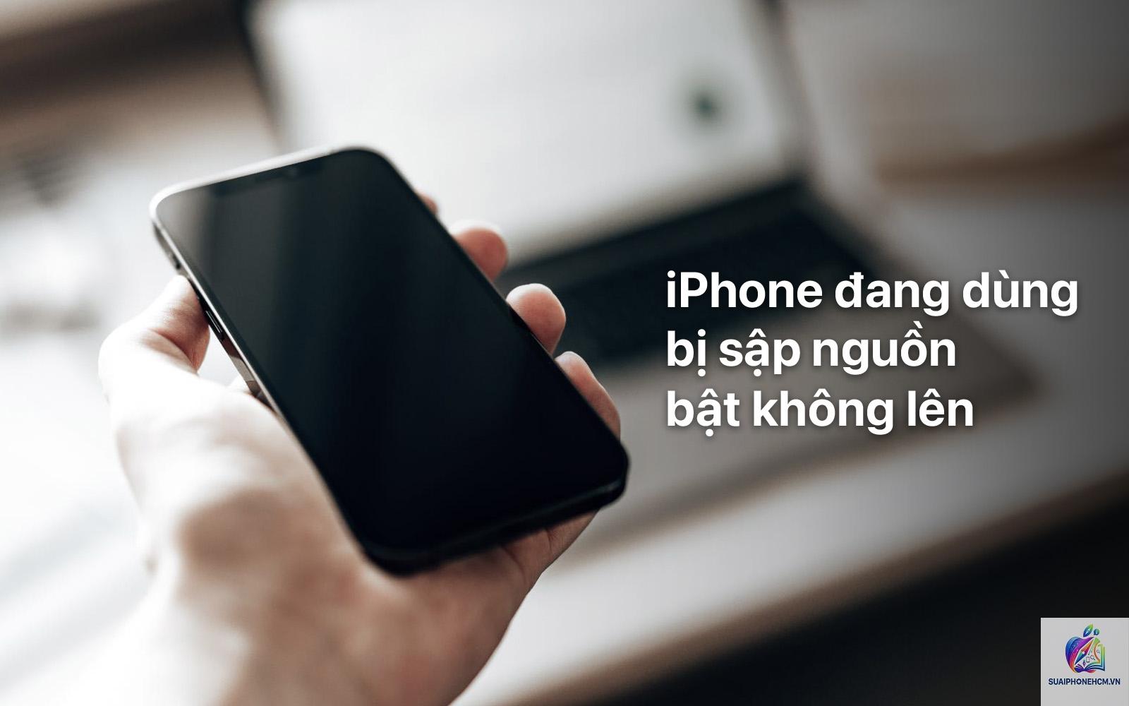 iPhone bị sập nguồn không lên - Hình 2