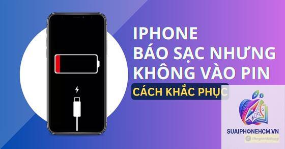 iPhone cắm sạc nhưng không báo pin - Hình 2