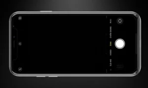 iPhone camera bị đen màn hình