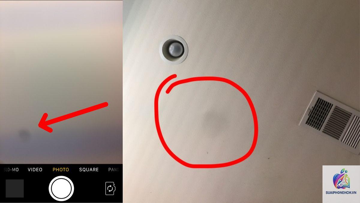 iPhone camera bị đốm sáng - Hình 4
