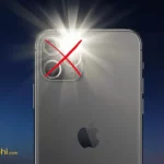 iPhone camera không bật được đèn flash