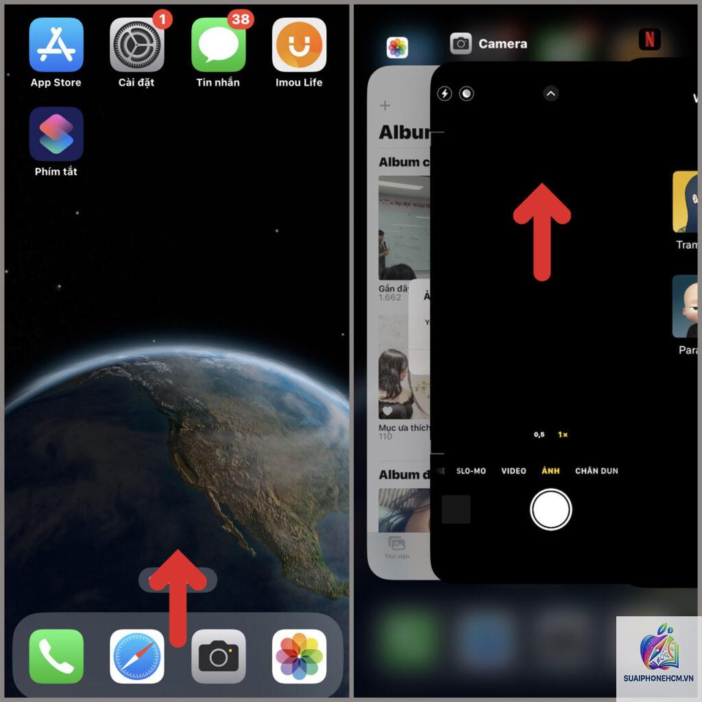 iPhone camera quay video bị giật