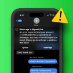 iPhone iMessage lỗi