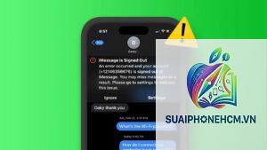 iPhone iMessage lỗi