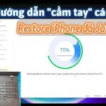 iPhone jailbreak bị lỗi