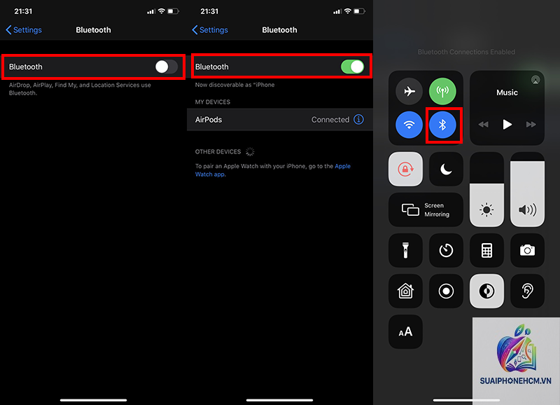 iPhone không bật được Bluetooth - Hình 5