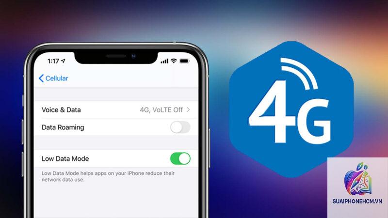 iPhone không chuyển sang 4G