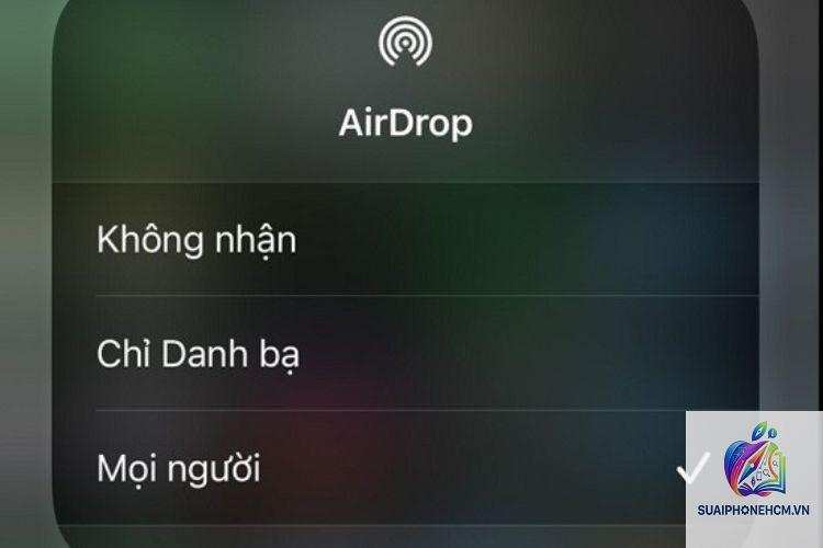 iPhone không gửi AirDrop - Hình 3