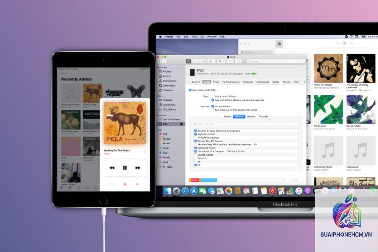 iPhone không kết nối Finder Mac