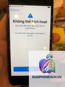 iPhone không kích hoạt được