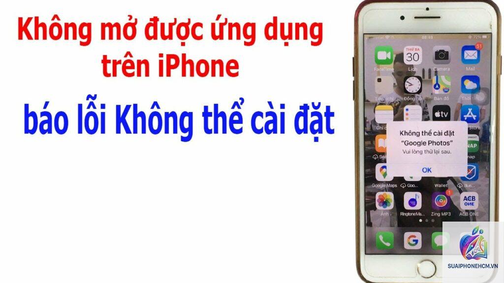 iPhone không mở được app