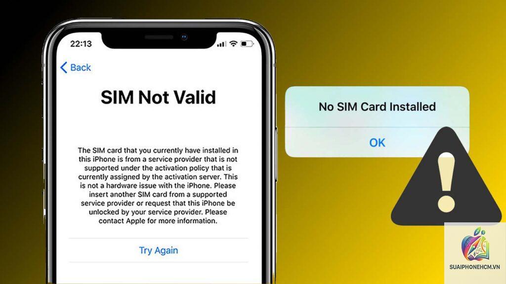 iPhone không nhận SIM