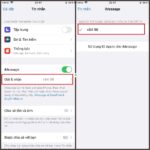 iPhone không nhận tin nhắn