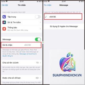 iPhone không nhận tin nhắn