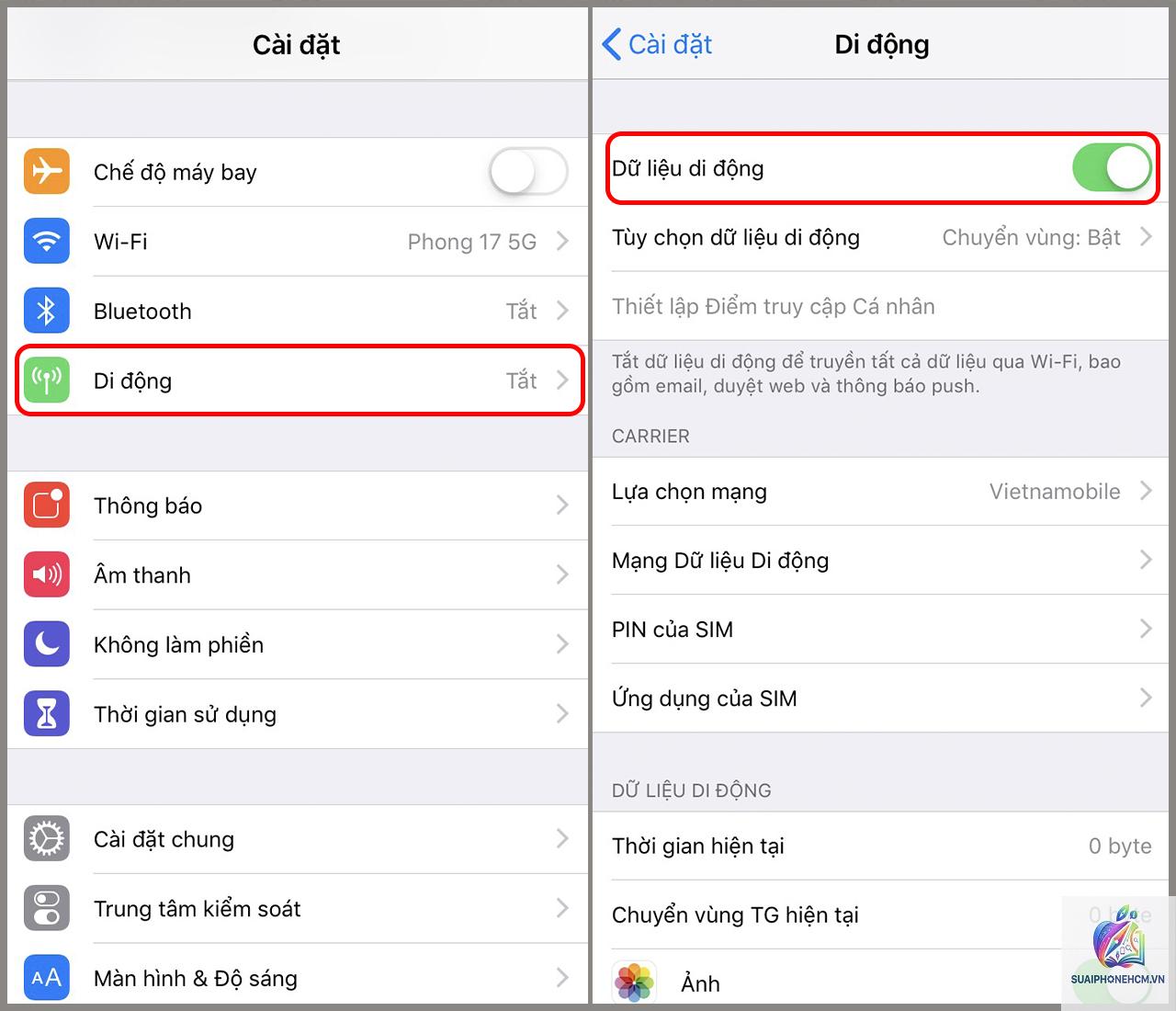 iPhone không vào được mạng - Hình 3