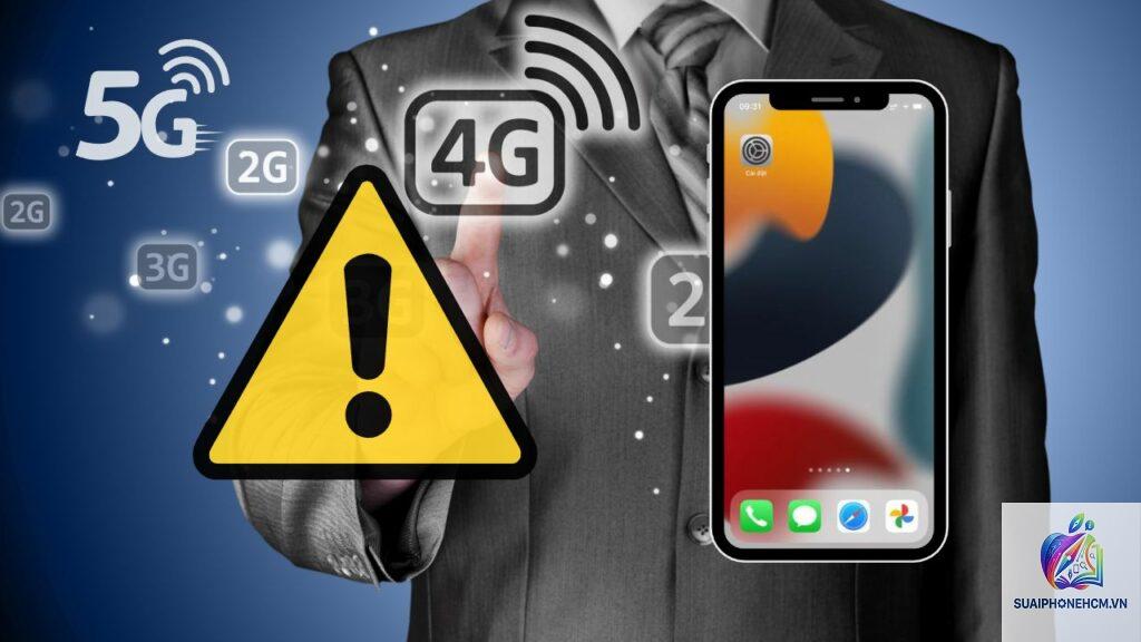 iPhone không vào được mạng 5G
