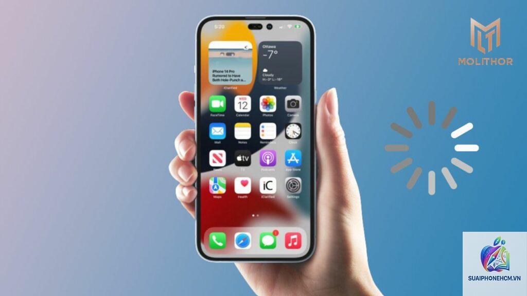 iPhone lag sau khi update iOS