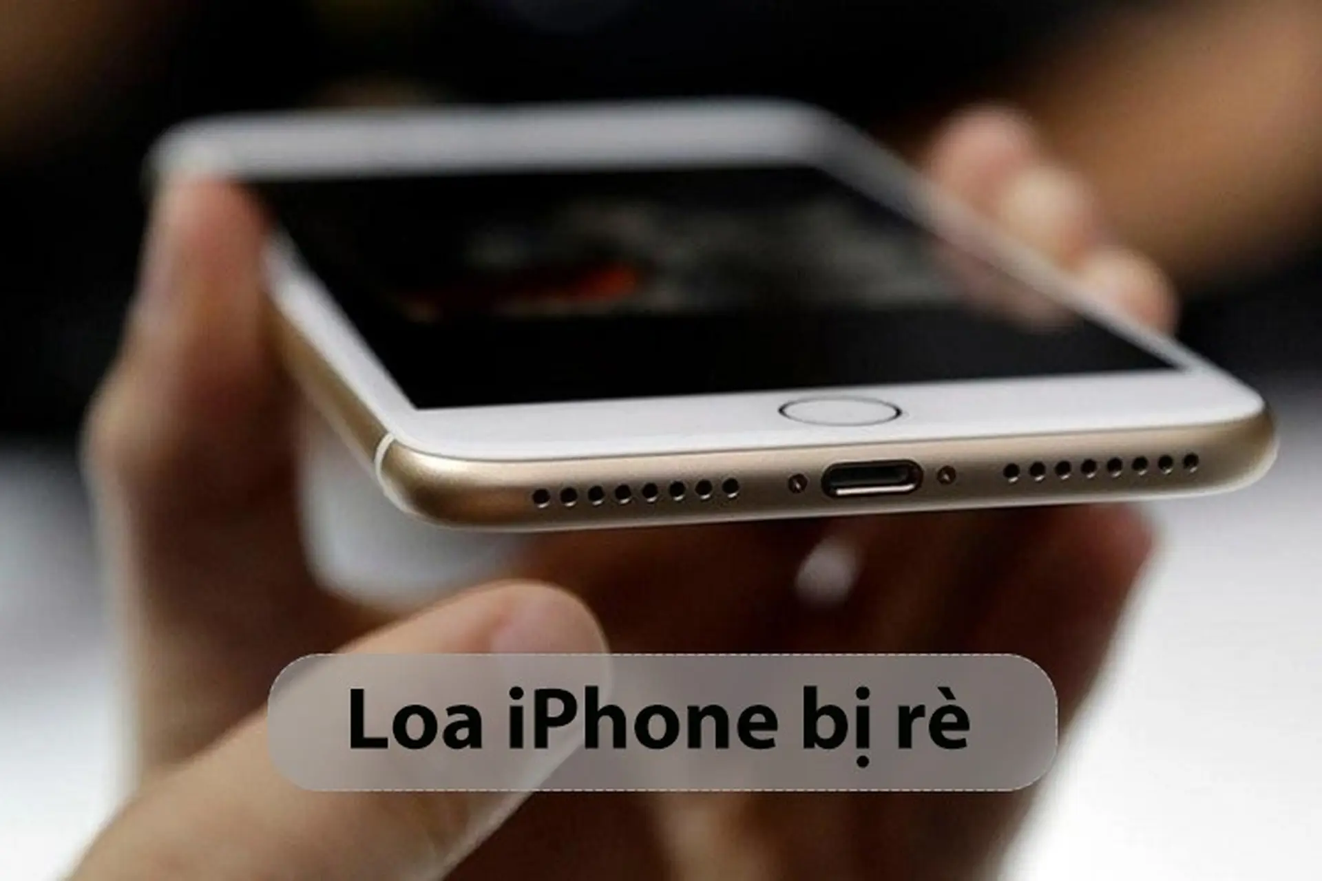 iPhone loa ngoài bị rè - Hình 3
