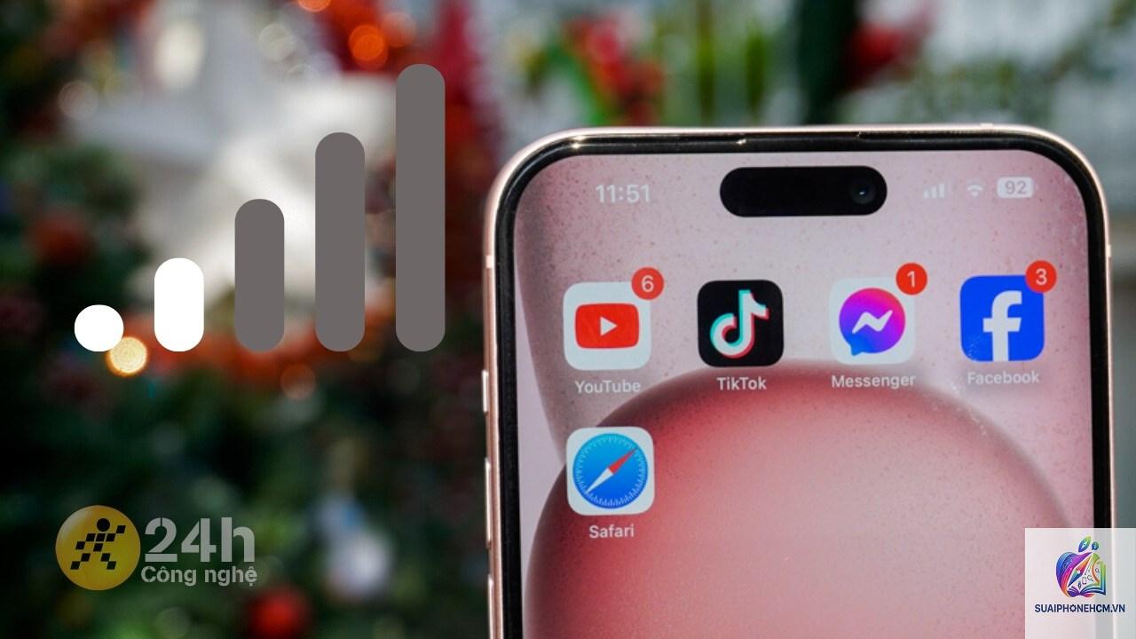 iPhone mạng yếu dù sóng đầy - Hình 1