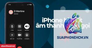 iPhone mất âm thanh cuộc gọi