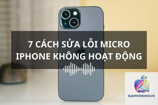 iPhone mic không hoạt động - Hình 3
