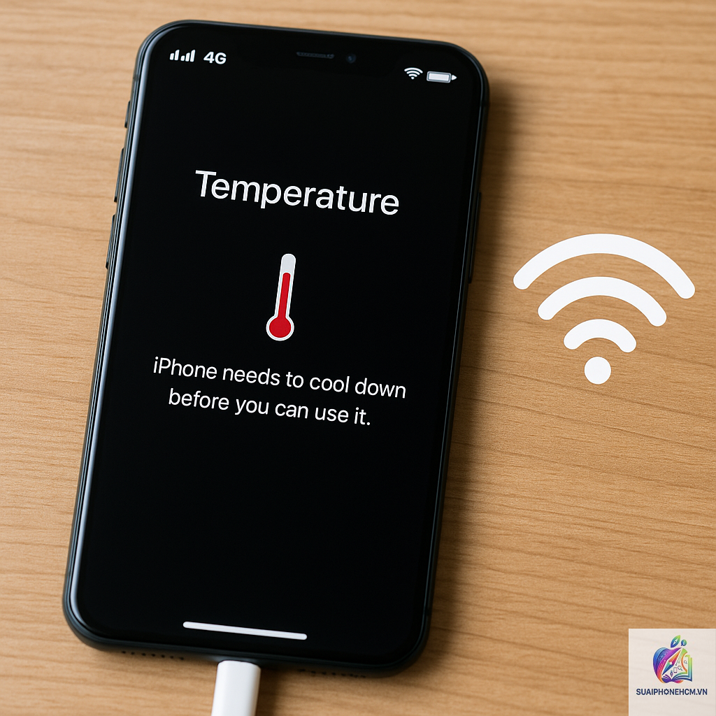 iPhone nóng khi dùng WiFi