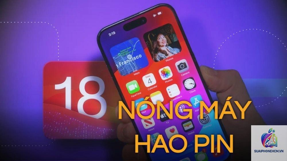 iPhone nóng sau update iOS