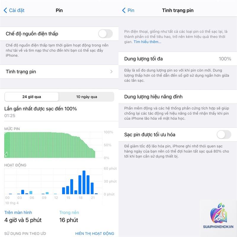 iPhone pin báo bảo trì - Hình 4