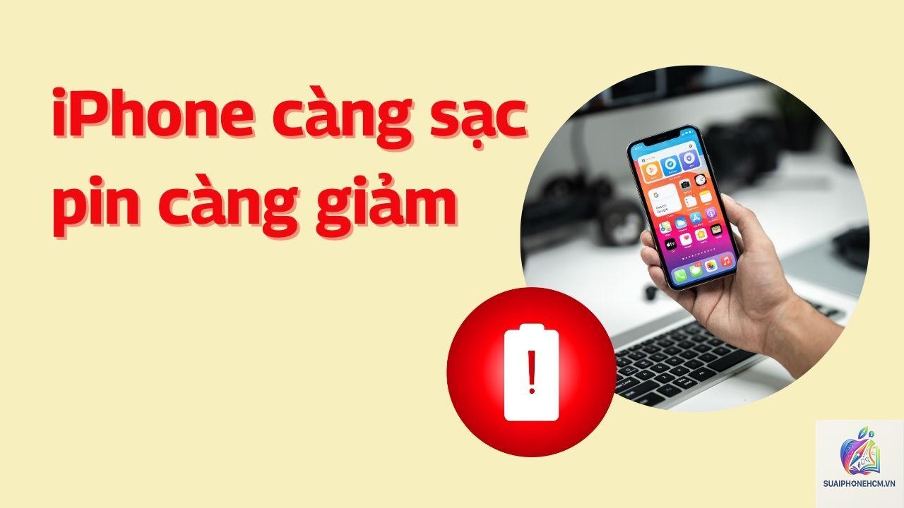 iPhone pin bị tụt khi sạc - Hình 4