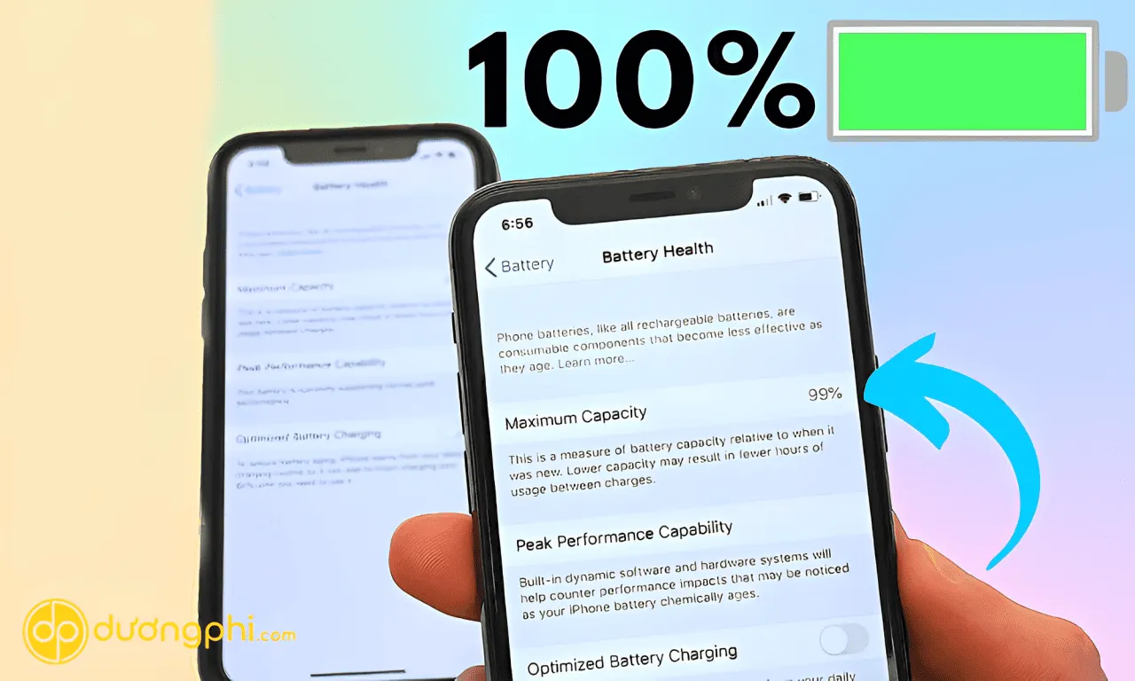 iPhone pin hiển thị sai phần trăm - Hình 3
