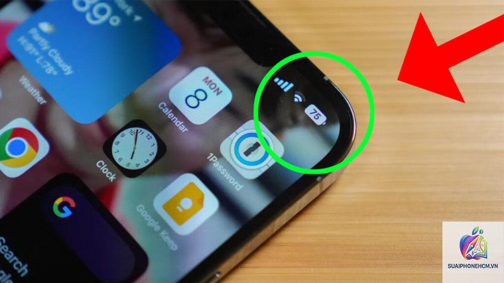 iPhone pin nhảy phần trăm liên tục