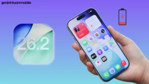 iPhone pin tụt nhanh sau khi cập nhật iOS